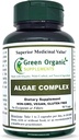 Alger, Fucoidan, Blue Green Algae, Kelp, Bladderwrack, Chlorella, Spirulina, Irish Moss, Dulse, 90 VCs, High Absorbable, Non- GMO, Gluten- Free (Single)