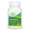 Hårblærer Hud Nails supplement til at fremme fuld hår glødende hud Lash Enhancement og stærke negle GMP Certificeret med Biotin Collagen Niacin Zink Vitamin A C & D3 60 Kapsler O 'Lana Essential