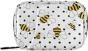 Bier på Polka Dots Pill Box 7 Dag Pill sag Rejse Pill Organizer Bag med lynlås Portable ugentlige sag Kompakt størrelse for Vitamin Supplement Holder