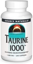 Source Naturals Taurine, Lindrende Neurotransmitter *, 1000mg - 240 kapsler