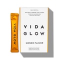 Vida Glow Marine Collagen Powder - Anti Aging supplement med Collagen Peptider, fremmer glødende hud, stærke negle, sundt hår