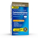 Good Sense Levecoctirizine Dihydrochloride Tablets, Antihistamin, 5 mg, 35 Count (pakning med 1 stk.)