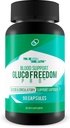 Blood Support Gluc0 Freedom Pro - Vores bedste blod sundhed kapsler - Blood Health blodbalance supplement - Blood Health Kosttilskud - Blood Boost & Blood Flow supplement - Blood Circulation Supplement