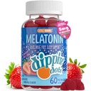 Melatonin Sleep Support Gummies (60 Greve) Strawberry Sunset Creme Flavor Chews