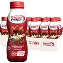 Premier Protein Indulence Protein Shake, 30g Protein, 3g Sukker, Chokolade Overtrukket Jordbær, 11,5 fl oz, Pakning med 12