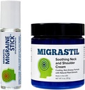Migrastil Migraine Stick og lindrende Neck & Shoulder Cream
