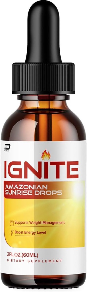 Tænding Amazonan Sunrise Drops - Tænding Sunrise Drops Liquid Supplement, Tænding Drops Advanced Daily Health Support Supplement, Tænding Drops Anmeldelser (1 Pack - 1 Måned Supply)