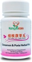 GUI Zhi Fu Ling Wan-Cinnamon & Poria Pills - Natural Cycle Relief - Hjælp menstruation kramper, Bloating, Periode ubehag - Fremme kvinders sundhed - Alle naturlige - 126 Ct (1 flaske)