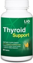 LIG Thyroid Support-Natural Supplement til Goiter & Hashimotos Thyroidistis- Balance Hormone Levels- Keep Thyroid Gland Funktion