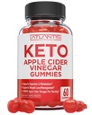 Atlantis Nutrition Keto ACV Gummies for vægttab - Apple Cider Vincious Gummies Formuleret til at understøtte avancerede vægttab, fordøjelse, Detox & Cleansing, Lavet med 1000MG ACV Per Servering - 60 Greve