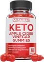 Atlantis Nutrition Keto ACV Gummies for vægttab - Apple Cider Vinegaver Gummies Formuleret til at understøtte avancerede vægttab, fordøjelse, Detox & Cleansing, Lavet med 1000MG ACV Per Servering - 60 Greve