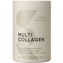 Sports Research Multi Collagen Protein Powder (type I, II, III, V, X) med Hyaluronic Acid + C-vitamin