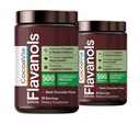 CocoaVia Cardio Sundhed Kakaopulver, 60 Servere, 500mg Kakaopulver, Support Heart Health, Boost Nitrooxid, Forbedre cirkulation, Energi, Preworkout, Vegan, Dark Chocolate Cacao