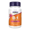 Now Foods Supplements, Vitamin B-1 100 mg, Energiproduktion *, Nervesystemet Sundhed *, 100 tabletter