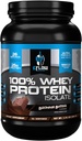eFlow Nutrition 100% Whey Protein Isolate - Gluten & Lactose- Gratis fordøjelsesenzymer Tilføjet, Lav Carb, Post Workout Shake, Hurtig digesting for Optimal Muscle Inddrivelse - Brownie Batter (26 Servere)