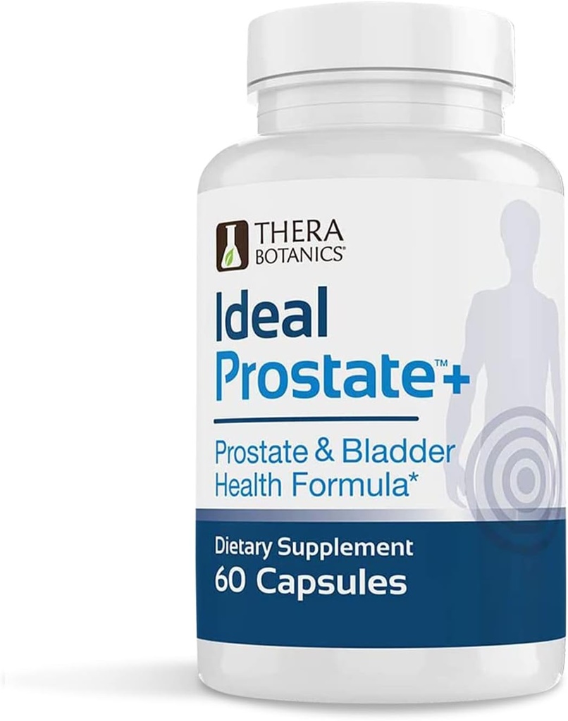 Avanceret mænds prostata støtte fra Ideal Prostate Plus med Saw Palmetto, Lycopene og mere til naturlige relief