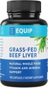 Equip Foods Grass- Fed Beef Lever Note 124; Natural Desickated Beef Lever Supplement