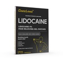 Cabum 4% Lidocain Gel Patch, 6 Greve Note 124; Maksimal styrke smertepatches for muskel relief i Neck Knee Ryg- og Skulderpatch 124; Undufted Numbering Patch for Lindrende Nerver, Joints