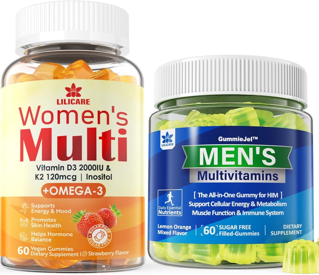 Herre Multivitaminer Gummies & Kvinder Multivitamin Gummies