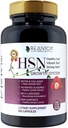 Hår Hud og negle Vitaminer - HSN System - Understøtter sundt hår, hud & negle - Avanceret indkapslet Remedy - Formuleret med Oligonol, Biotin, Collagen, MSM, Hyaluronsyre & mere