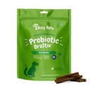 Zesess Paws OraStix til hunde - Probiotiske sticks med Hamp Seed Curcumin Ginger Root Taurine - Understøtter Gut funktion Flora immunsystem Proprietary Sunde tænder Gum Blend - 25oz