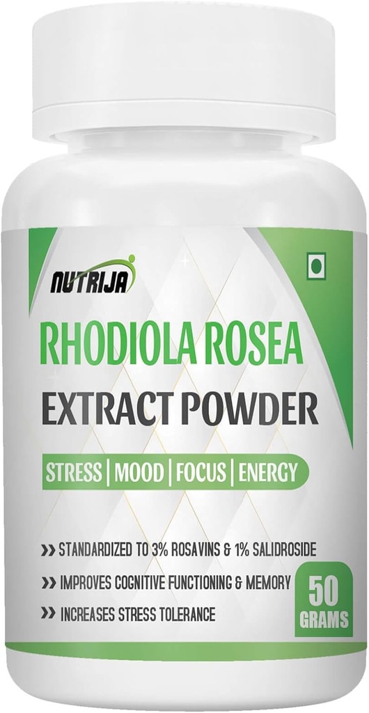 Rhodiola Rosea Root Extract Powder (50 Bedste)