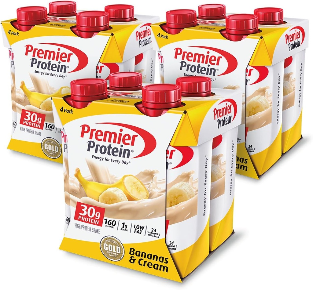 Premier Protein 30g Protein Shake, Banana, 12 Greve
