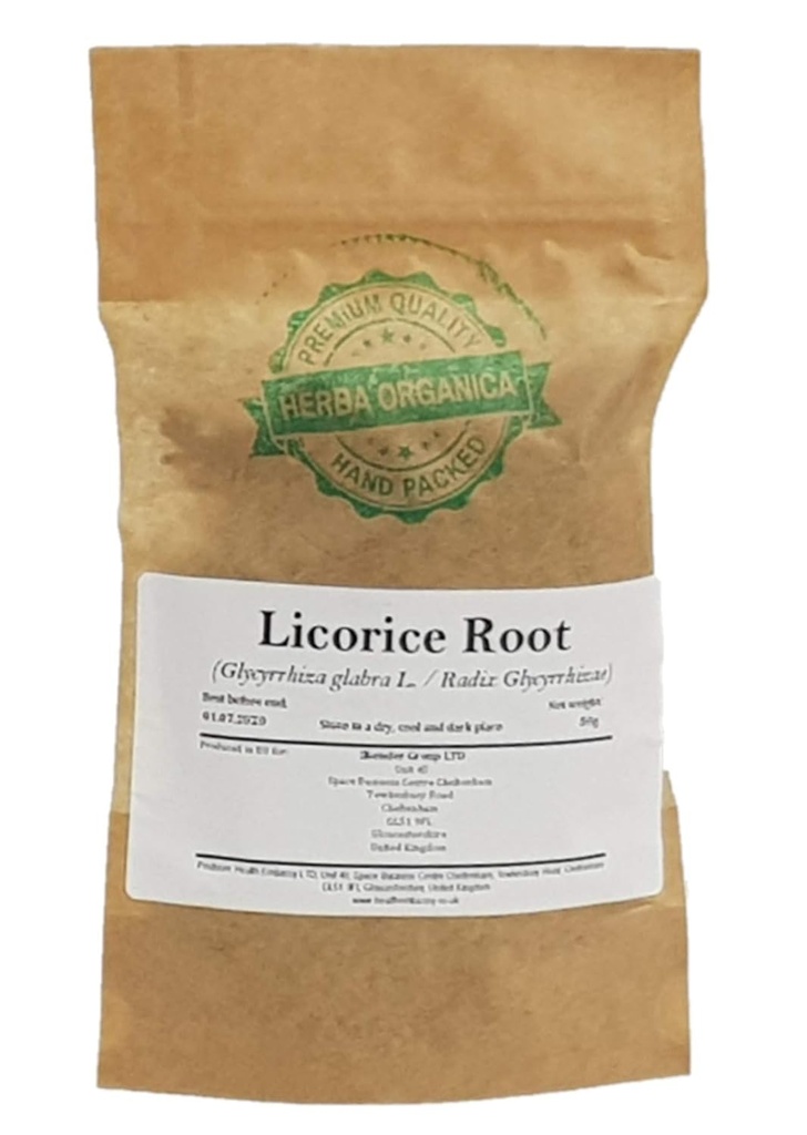 Herba Organica Lakrids Root - Glycyrrhiza Glabra L - Lakrids (50g)