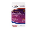 Camber Fexofenadine Antihistamin Ikke- Drowsy Indendørs udendørs 24 timer Allergi Relief Medicin 100 tabletter