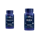 Life Extension Grapenolon 50mg og DHEA 25mg - Hormonbalance og anti- aging kosttilskud - 100 kapsler hver