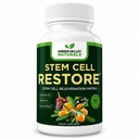 GREEN VALLEY NATURALS Stem Cell Restore – Cellular Health Support Supplement with CYANTHOX™30, Sea Buckthorn, Black Currant, Grape Seed & Resveratrol | Antioxidant & Healthy Aging Support | 60 Caps