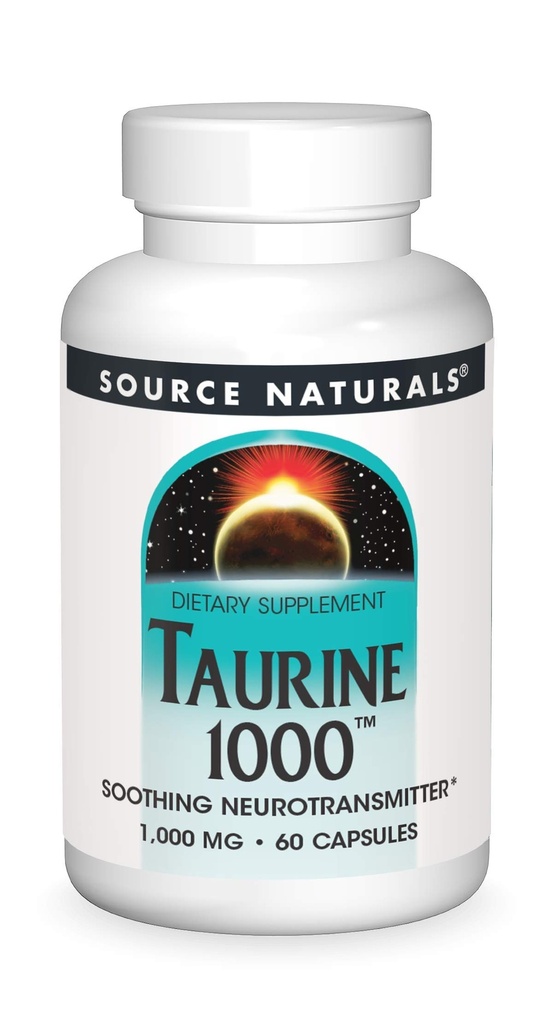 Kilde Naturals Taurine 1000, 1000 mg - 60 kapsler