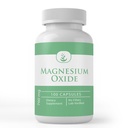 Pure Original Ingredienser Magnesium Oxide, (100 kapsler) Altid Pure, Ingen tilsætningsstoffer eller Fillers, Lab Verified