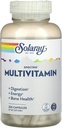 Solaray Spectro Multivitamin, jernfri, 250 kapsler