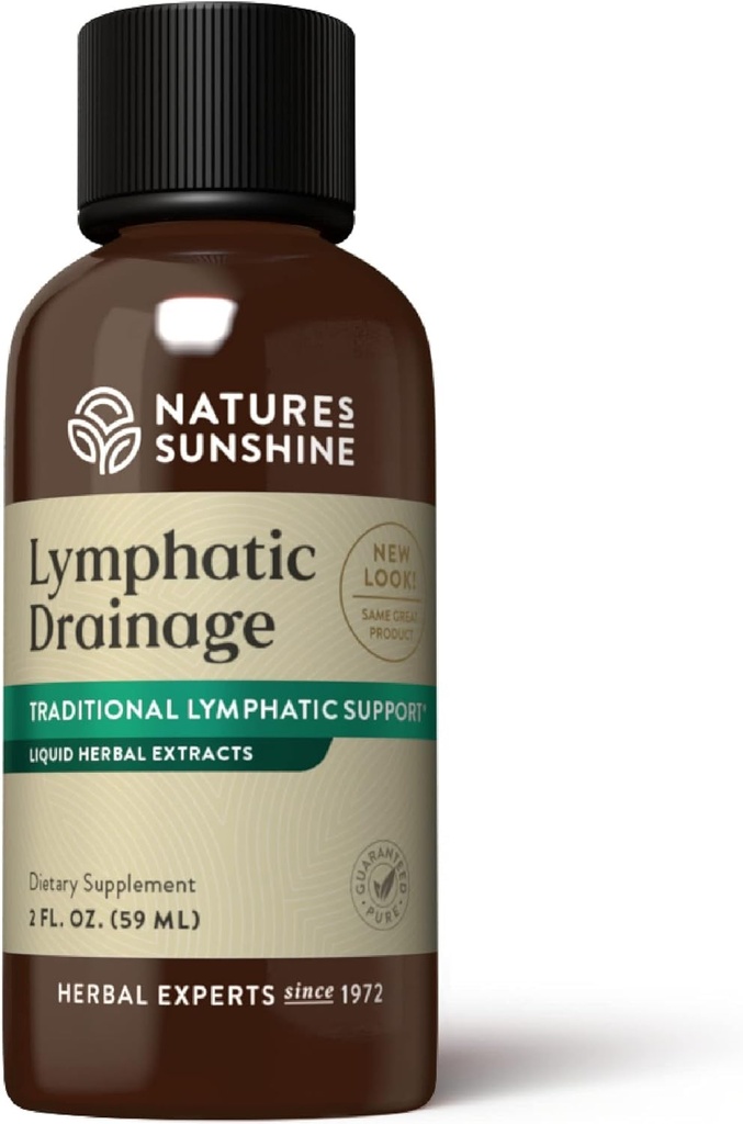 Nature 's Sunshine Lymphorous Drainage, 2 Fl. Oz Note 124; Lymphorous Drainage Supplement fremmer den effektive Drainage af Lymphorous System til at fremme den samlede sundhed