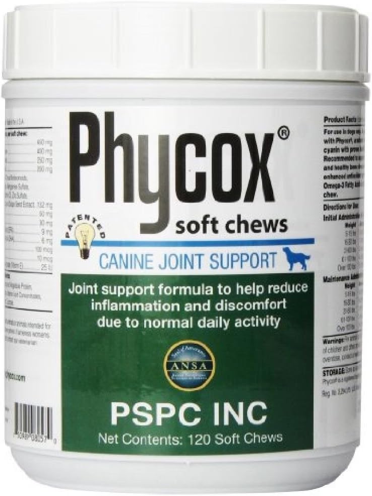 Vitaminer & Kosttilskud PhyCox Soft Chews, 120 ct, Ny