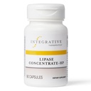 Integrativ terapi Lipase Concentrate- HP - Enzyme supplement til fordampning af fedt - Nutrient Absorption & GI Tract Health Support * - Dairy- Free & Vegan - 90 Greve (45 Servere)