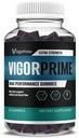 Vigor Prime Performance Gummies Prime Vigor XL Gummy Supplement, Vigor Prime XL Maksimal styrke Advanced Shilajit Irish Sea Moss Bukkehorn Gummies Samlet energi & Vitality Support (1 måned Tilgang)