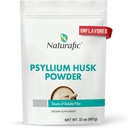 Psyllium Husk Powder Unflavored - fordøjelsesfibre supplement for tarm regelmæssighed & Gut sundhed - ikke-GMO, Gluten- fri, Vegan, Keto Friendly - 32oz