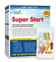 Super Start Complete Daily Vitamin Pack er 124; 10X Energy & Stamina Booster, Muskelstøtte er 124; Vitamin A, B, C, D, E, B12, Minerals, Aminosyrer, Bee Pollen, Ashwagandha, Panax Ginseng (30 Pakker)