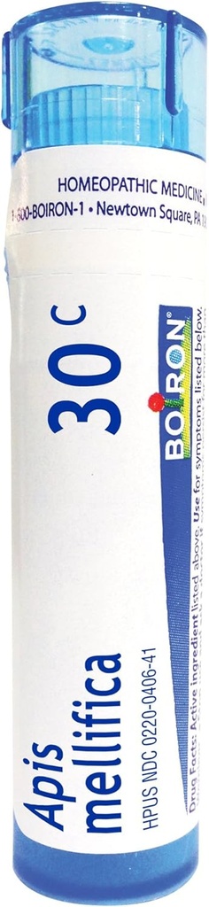 Boiron Apis Mellifica, 30C, Homøopatisk Medicin Insect Bites