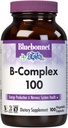 Bluebonnet Nutrition B Complex, Complete Full Spectrum, Vitamin B6, B12, Biotin, Folate, Vegan, Vegetar, Gluten, Soy & Milk Free, Kosher, 100 Greve