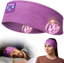 Perytong Sleep Headphones Bluetooth Headband, Sport Trådløse Earphones Sovende Øreknopper med Ultra-Thin HD Stereo højttaler Hovedtelefoner til Sleeping Workout Running Cool Gadgets Unique Gafts
