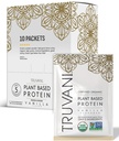 Truvani Vegan Pea Protein Powder • 124; Vanilla • 124; 20g Organic Plant Based Protein • 124; Single Serving Travel Packets • 124; 10 Servering • 124; Keto • 124; Gluten & Dairy Free • 124; Lav Carb • 124; Ingen tilsat sukker