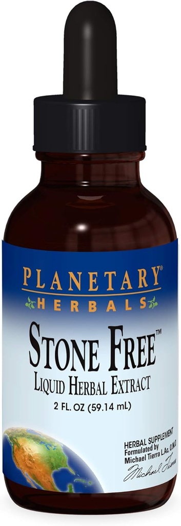 Planetariske Herbals Stone Free Liquid Extract Supplement - 4 oz