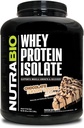 NutraBio 100% Whey Protein Isolate Protein Powder, 25g Protein med komplet Aminosyreprofil, Non- GMO, Soy & Gluten Free, Low Carb, Low Calorie Whey Protein Powder, Chocolate Peanut Butter, 5 Lbs