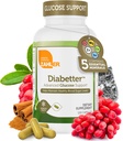 Zahler Diabetter, Advanced Glucose Support med kanel, Certificeret Kosher, 180 Kapsler