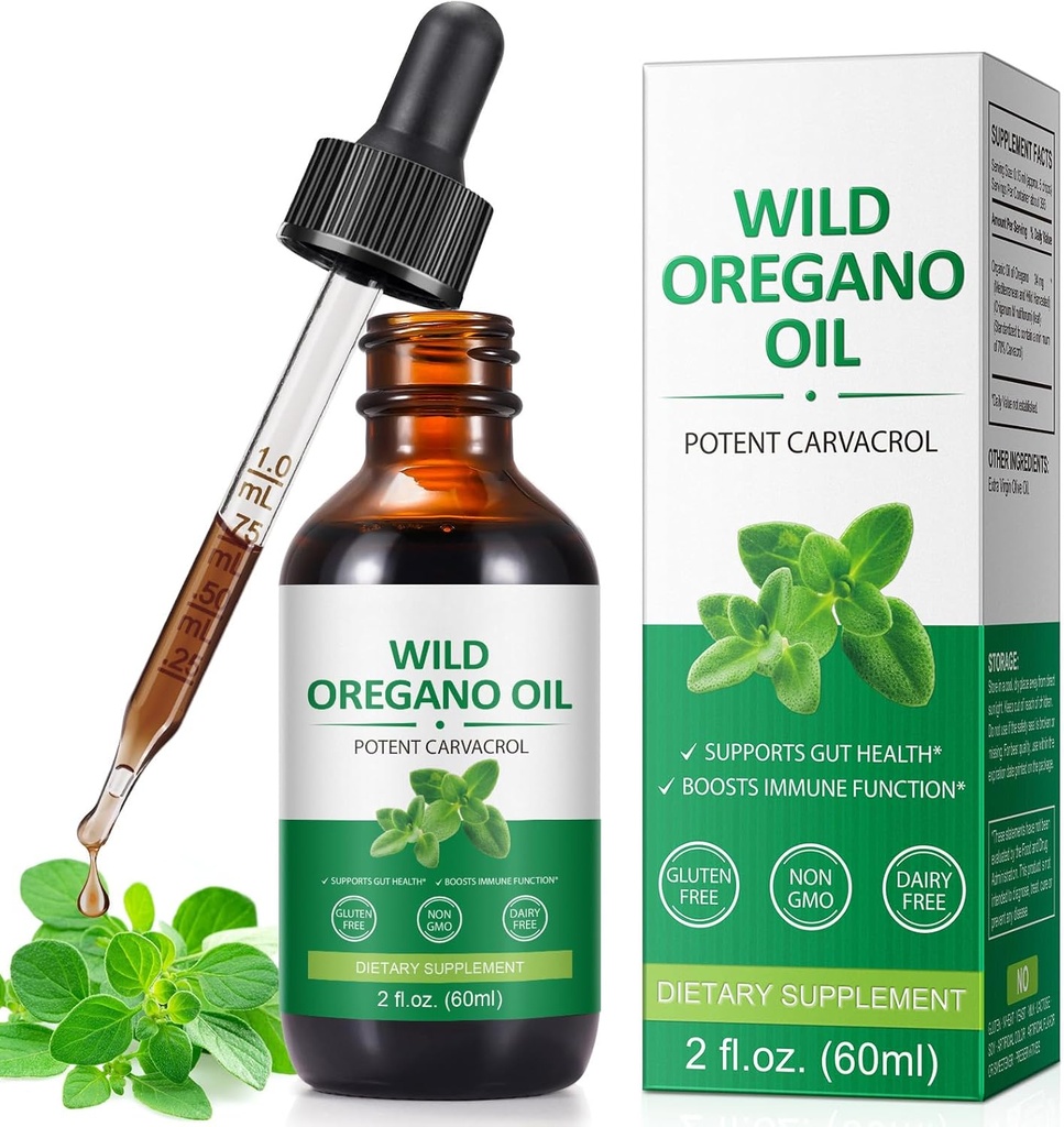 Oregano olie, olie af Oregano kan bruges til mand og kvinde - 2 Fl oz