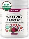 Snap Kosttilskud USDA Organic Beet Root Powder, 3- in-1 nitrogenoxid tillæg, støtte sundt blodtryk og blodcirkulation, 250g (blandet berry)