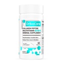 DrBioCare Collagen Peptider til kvinder, Skønhed Vitamin & Mineral supplement, Indeholder vitamin D3, Probiotika til kvinder & Collagen Peptider, Vitamin B Complex, Vitamin E 60 tabletter